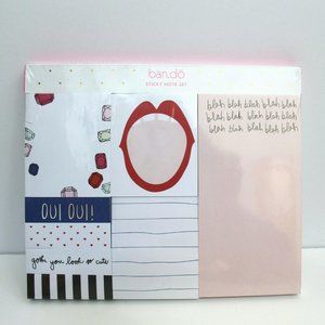 ban.do Sticky Note Set "blah blah"